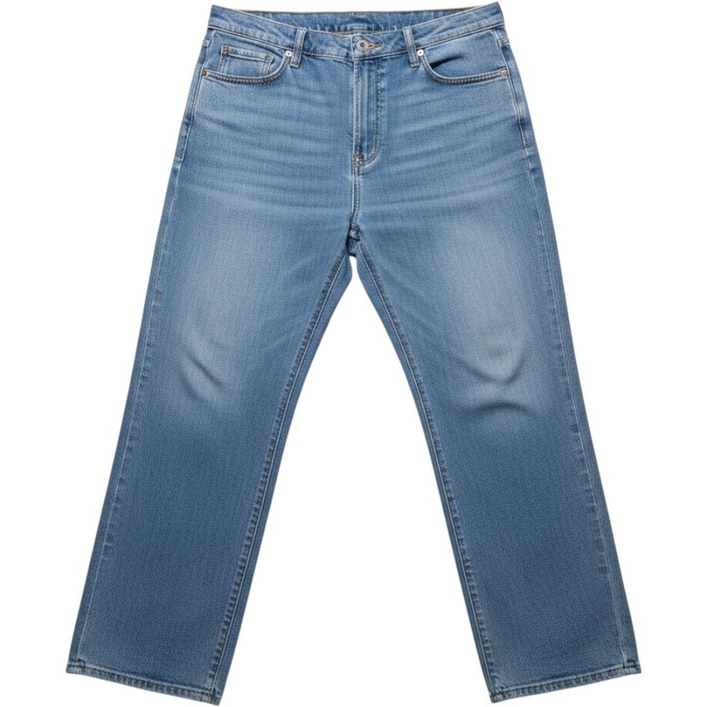 Banana Republic Jeans Mens 41x30 Blue Travel Jean Straight Fit Stretch Denim